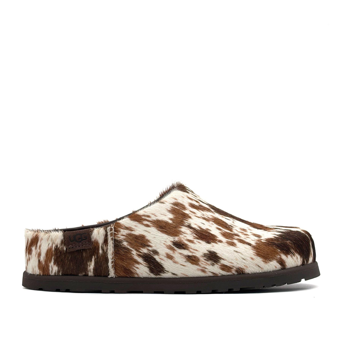 Otzo Western Clog Brown Multi Women