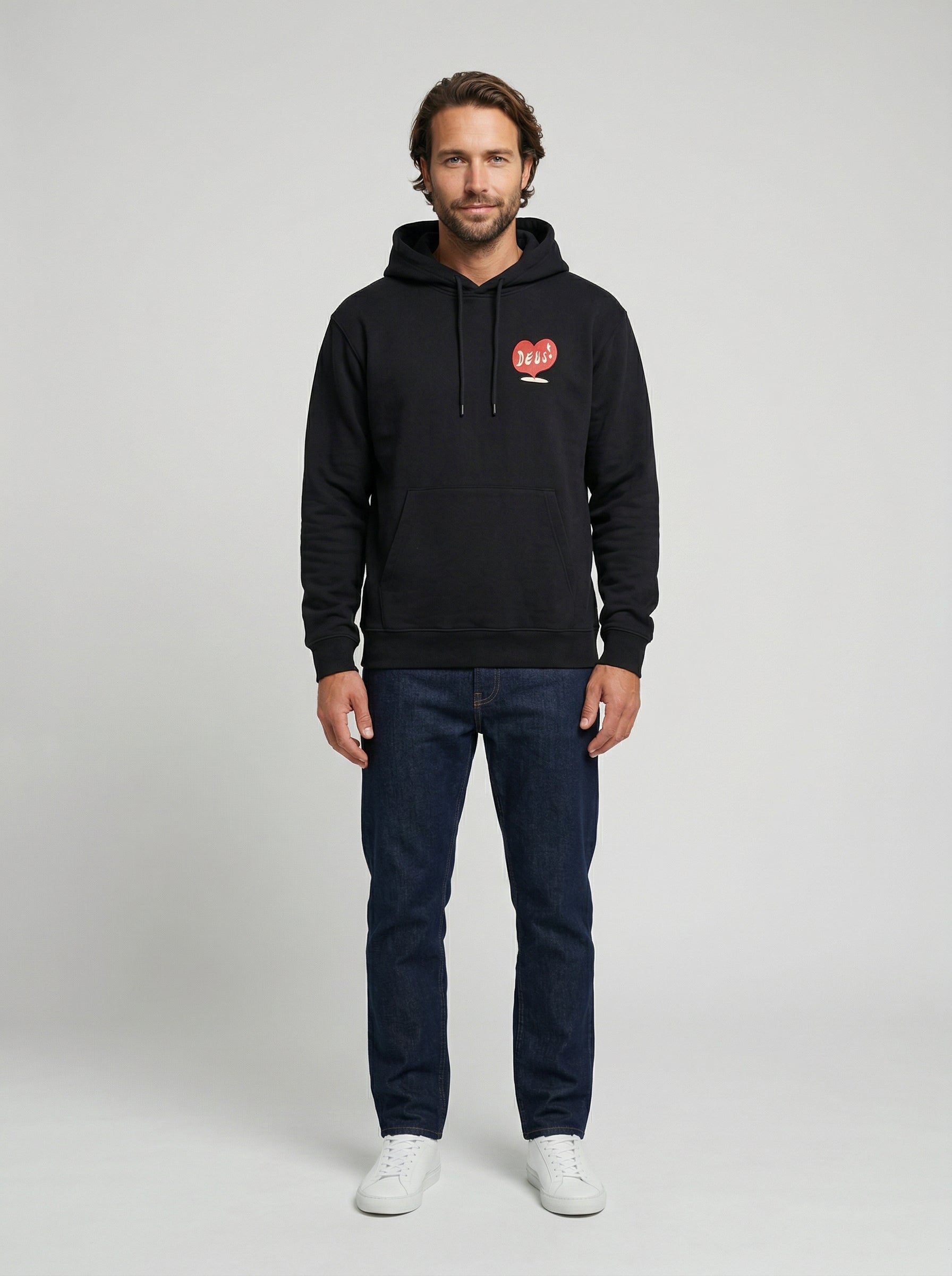 Deep Cut Hoodie Black - AI Generated