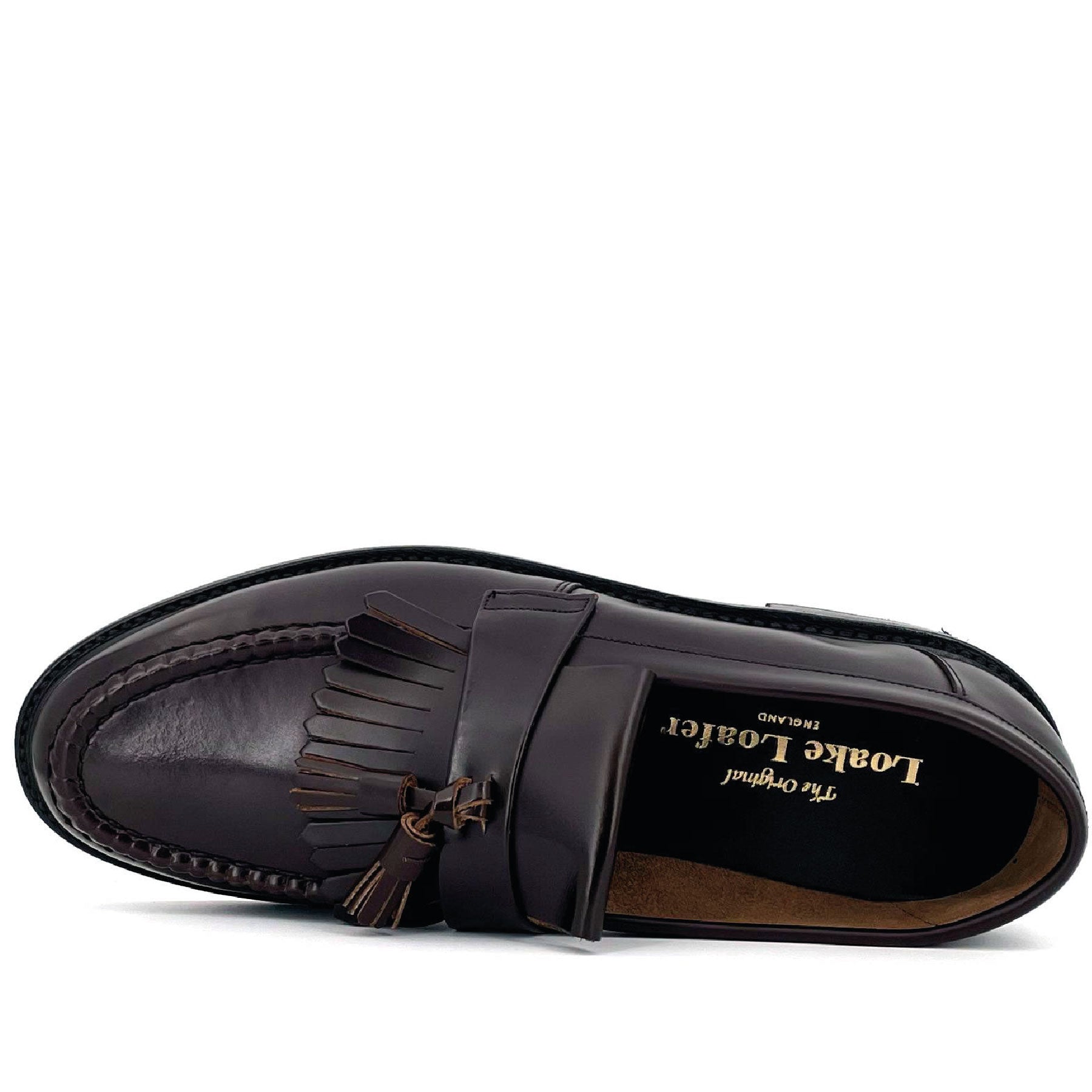 Loake on sale oxblood loafers